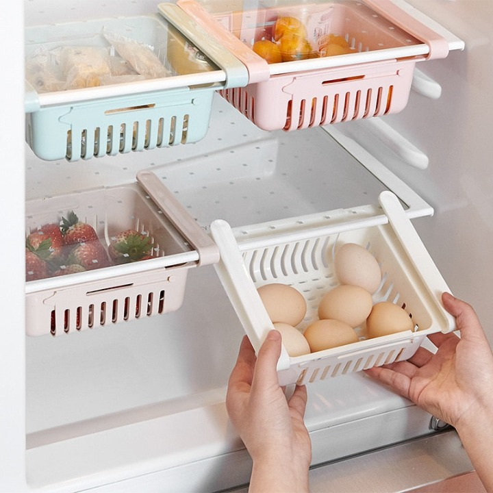1+1 Gratis | BasketFridge – Erweiterbarer ausziehbarer Kühlschrank-Organizer