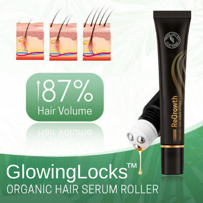 1+1 Gratis | GlowingLocks™ - Bio-Haarserum-Roller