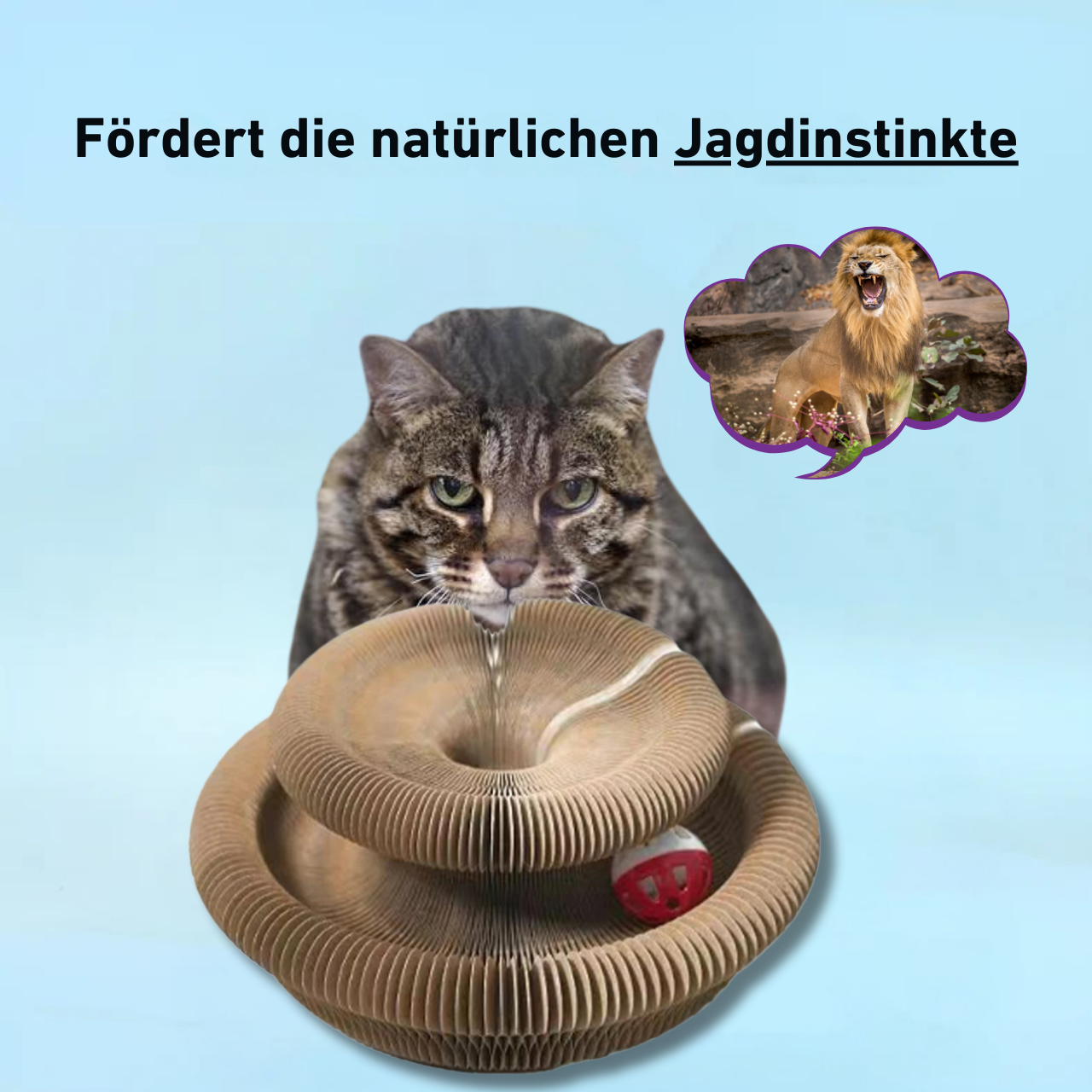 PurrPurrPlay™ - Interaktives Katzenspielzeug