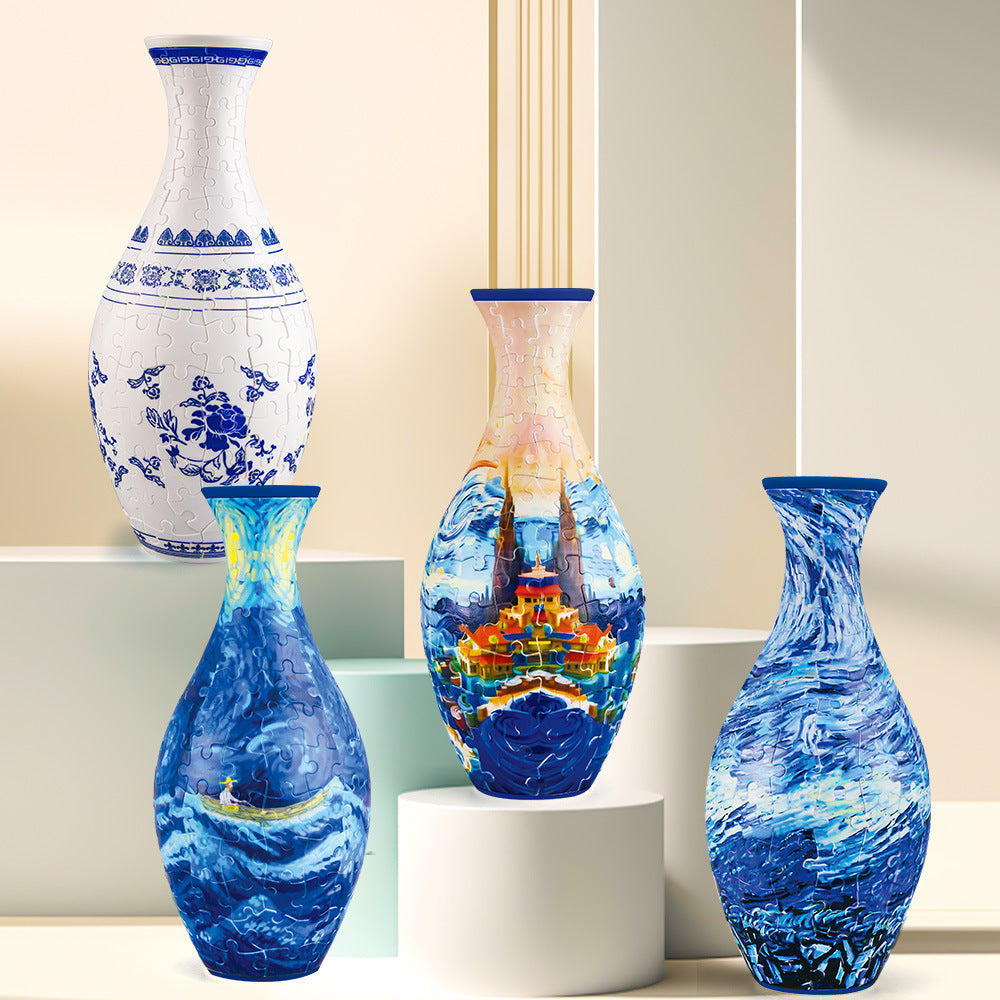 VaseRoyal™ – 3D-Puzzle-Blumenvase