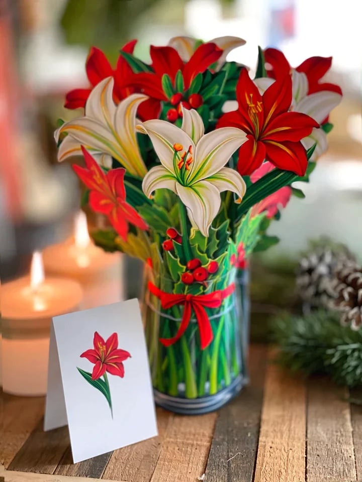 BlossomCard™ – Pop-up-Blumensträuße aus Papier
