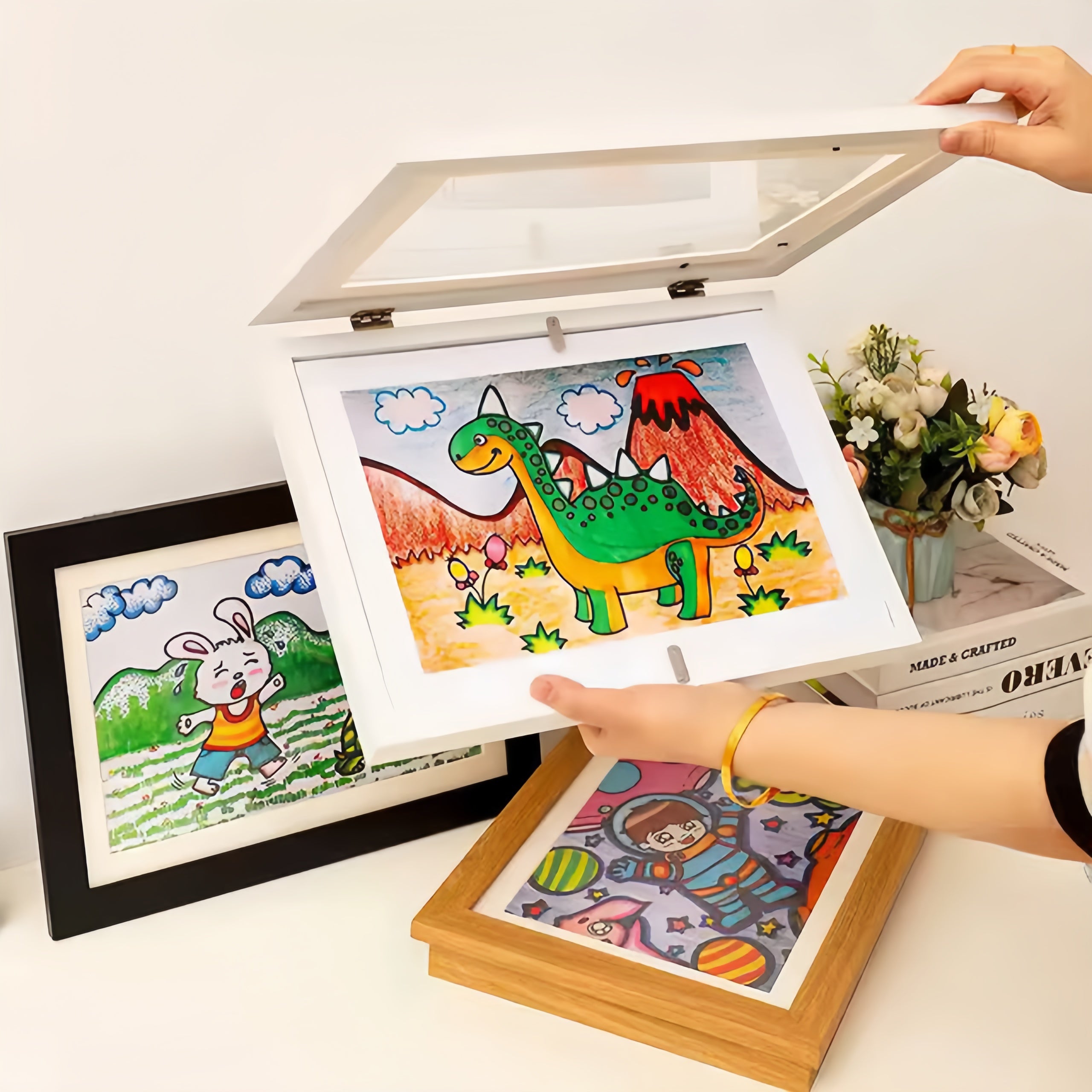 FrameMemory™ – Bilderrahmen für Kinderkunstwerke