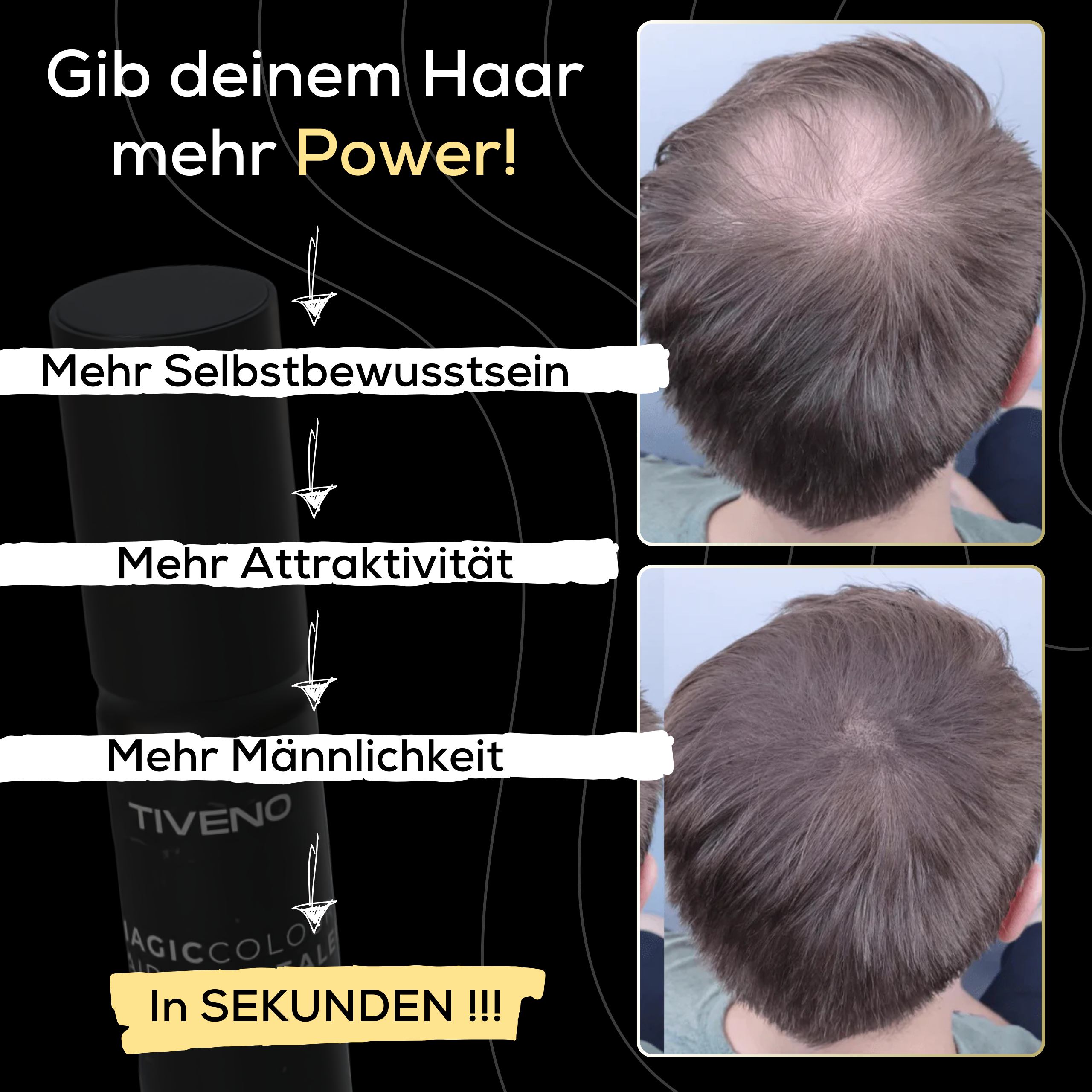 ScalpFiller™ – Unsichtbare Kopfhautfarbe für dichteres, volleres Haar