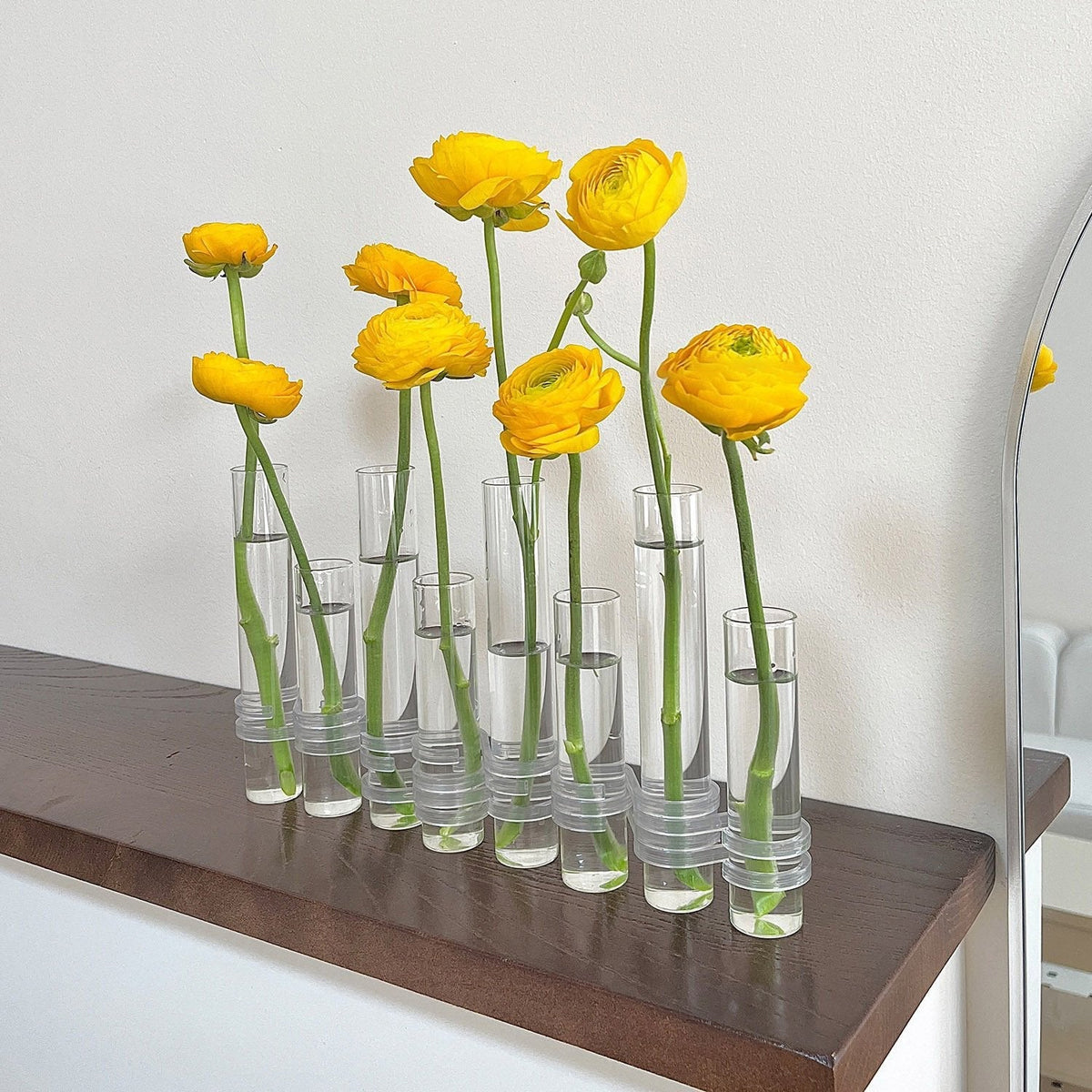 FlowerFasy™ – Flexible, aufklappbare Blumenvase für DIY-Blumendisplays
