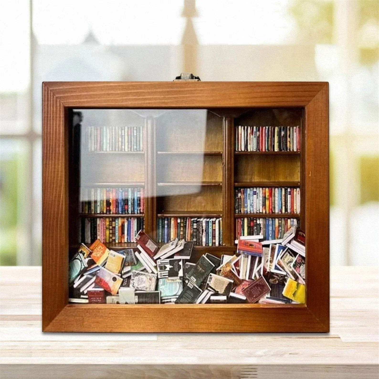 Shelfy™ - Angst Bücherregal - Schüttle deine Angst weg