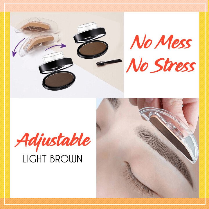 BrowLock™ - Verstellbarer Perfekt-Augenbrauen-Stempel