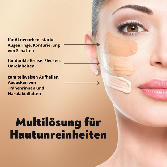 Concealer Stick für Damen | Gegen Augenringe, Unreinheiten & Narben | Langanhaltendes, ebenmäßiges Finish ohne Verblassen 2