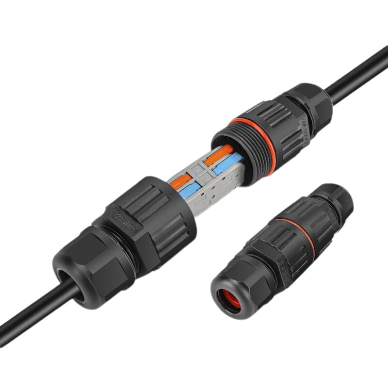 Wasserdichter Kabelverbinder Kunststoff | 0,08–4 mm² Querschnitt, Steckbar | Schützt Außenkabel vor Feuchtigkeit und Kurzschluss 7