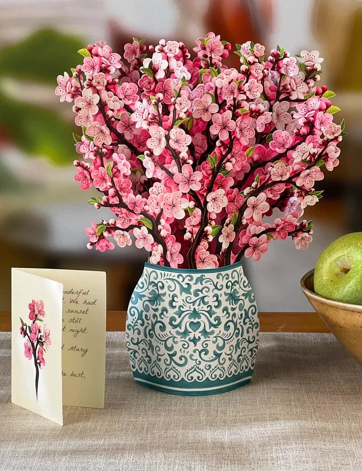 BlossomCard™ – Pop-up-Blumensträuße aus Papier