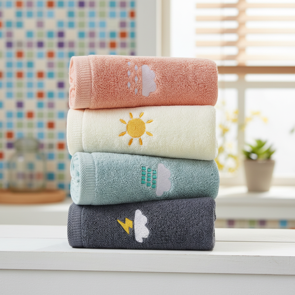 4-Teiliges Waschlappenset - KiddoTowel