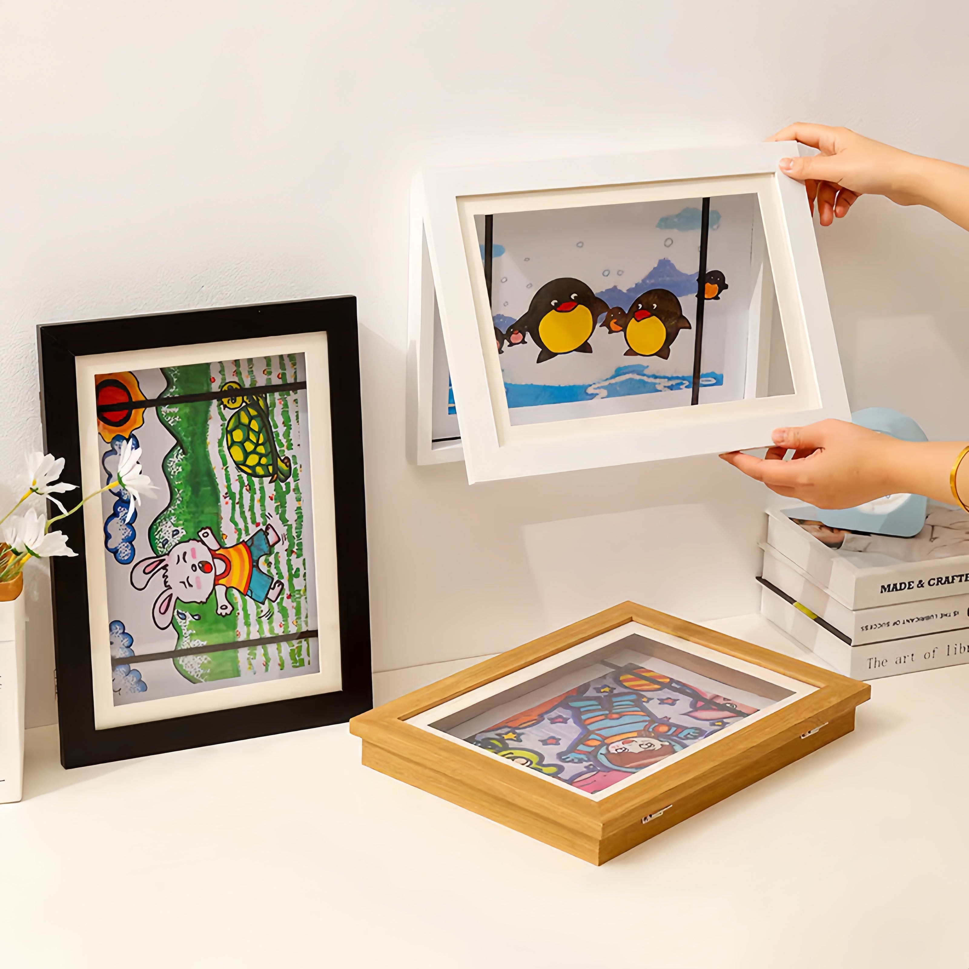 FrameMemory™ – Bilderrahmen für Kinderkunstwerke