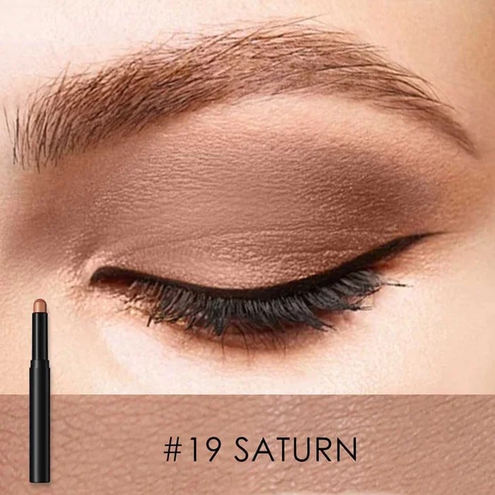 2-in-1 Lidschatten Eyeliner Stift für Damen | Wasserfest & Wischfest | Hypoallergen, Aufbaubar, Kein Primer nötig 19