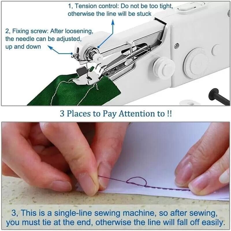 EZStitcher™ – Tragbare Handnähmaschine