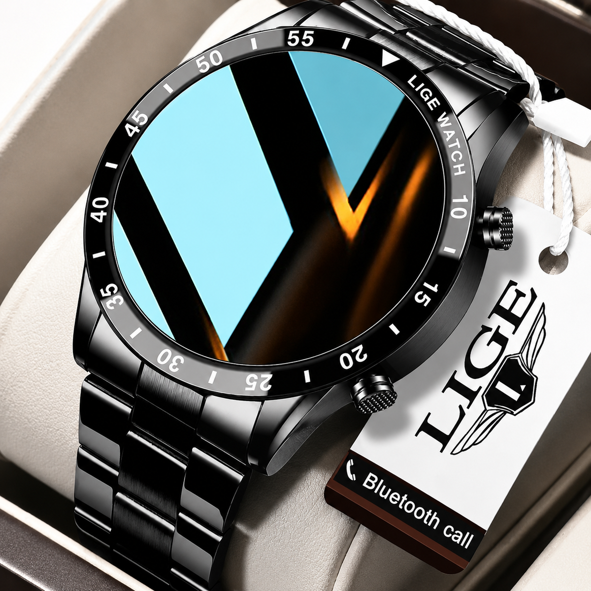4G Smartwatch mit Telefonfunktion | Bluetooth, Metallarmband, Tastatur | Anrufe direkt vom Handgelenk aus führen 2