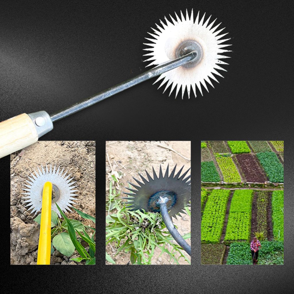 SunFlowy™ – Nachhaltige Sonnenblumenhacke mit Holzgriff für einfaches Jäten