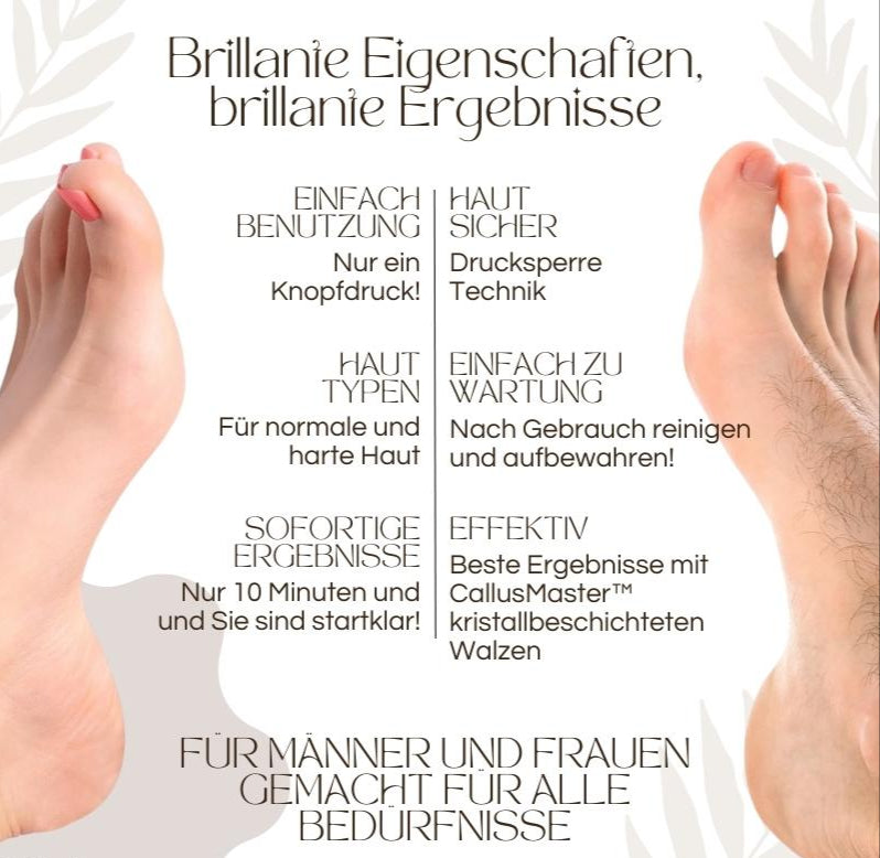 Callusos™ – Elektrischer Hornhautentferner