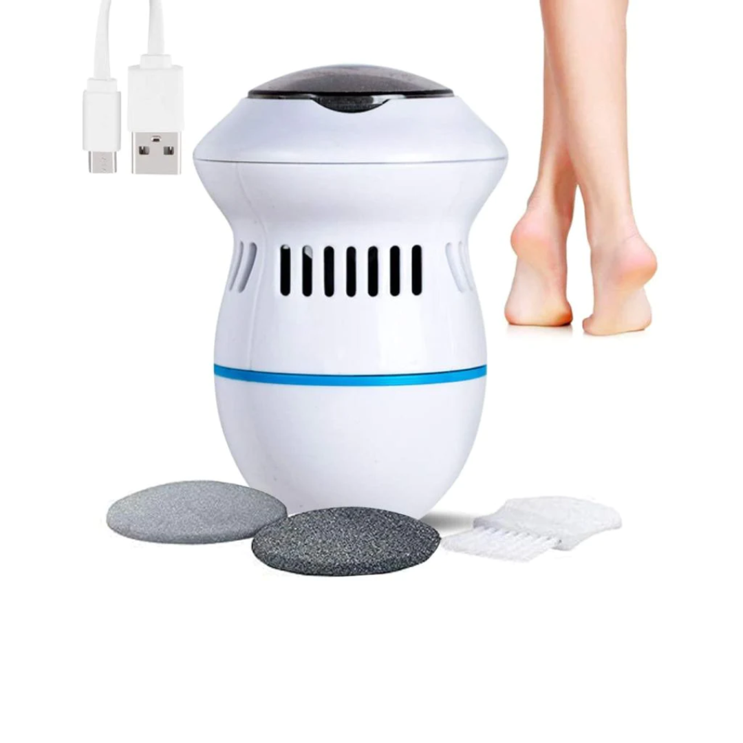 HeelClean™ – Elektrische Fußfeile mit Vakuum