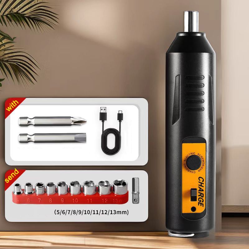 PortaScrewer™ – Wiederaufladbarer elektrischer Schraubendreher-Set