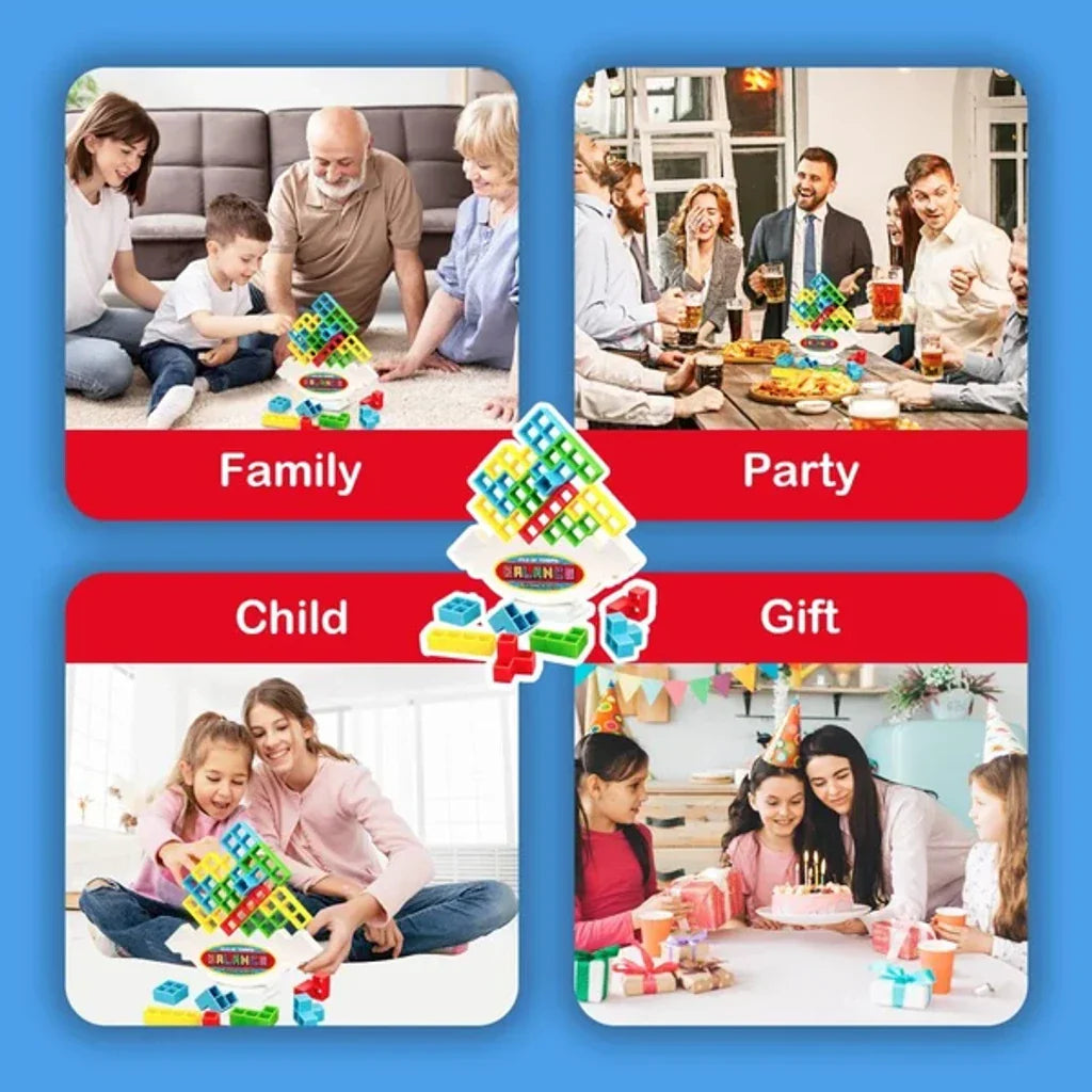 Teamy™ - Team-Turm-Spiel für Kinder und Erwachsene