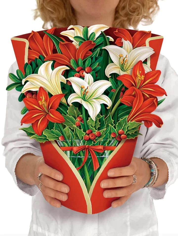 BlossomCard™ – Pop-up-Blumensträuße aus Papier