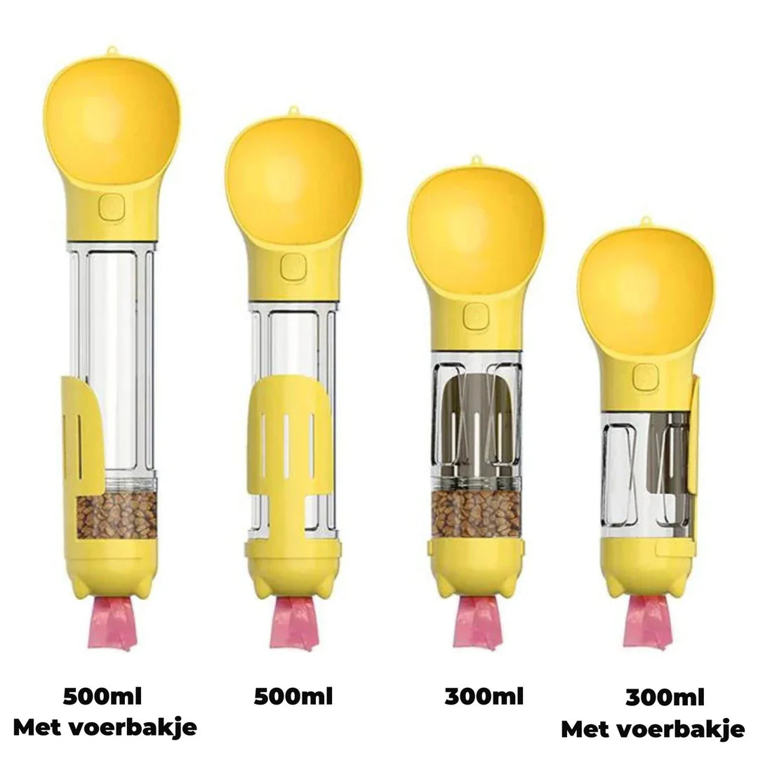 PuppyWander™ – 4-in-1 tragbare Flasche für Haustiere