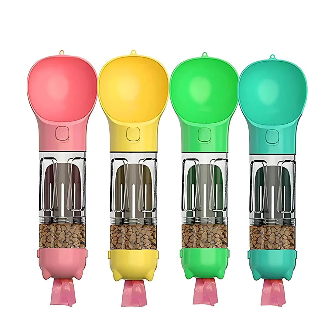 PuppyWander™ – 4-in-1 tragbare Flasche für Haustiere