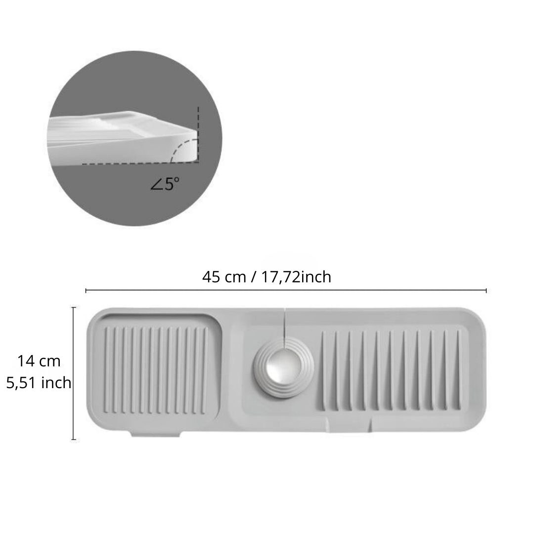 DrySilicon™ – Silikon-Geschirrtrocknungsmatte