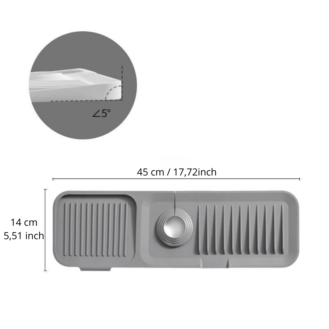 DrySilicon™ – Silikon-Geschirrtrocknungsmatte