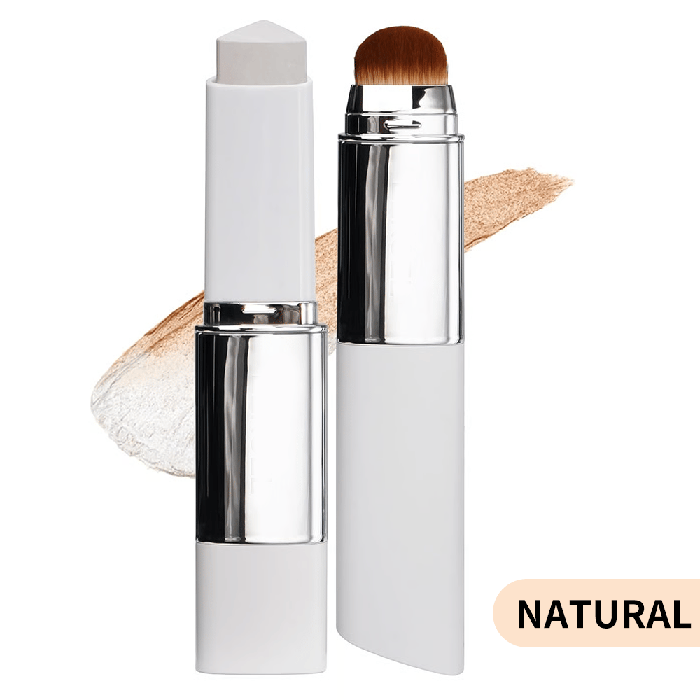 Farbanpassender Foundation Stick für Frauen | Mit Kollagen, Niacinamid & Adenosin | Ebenmäßiges Finish ohne Maskeneffekt 1