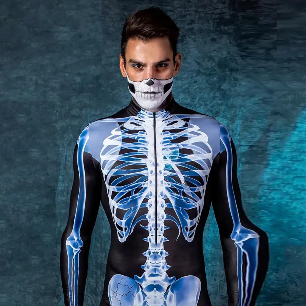 SuitSkuller™ – Realistischer Röntgen-Skelett-Bodysuit