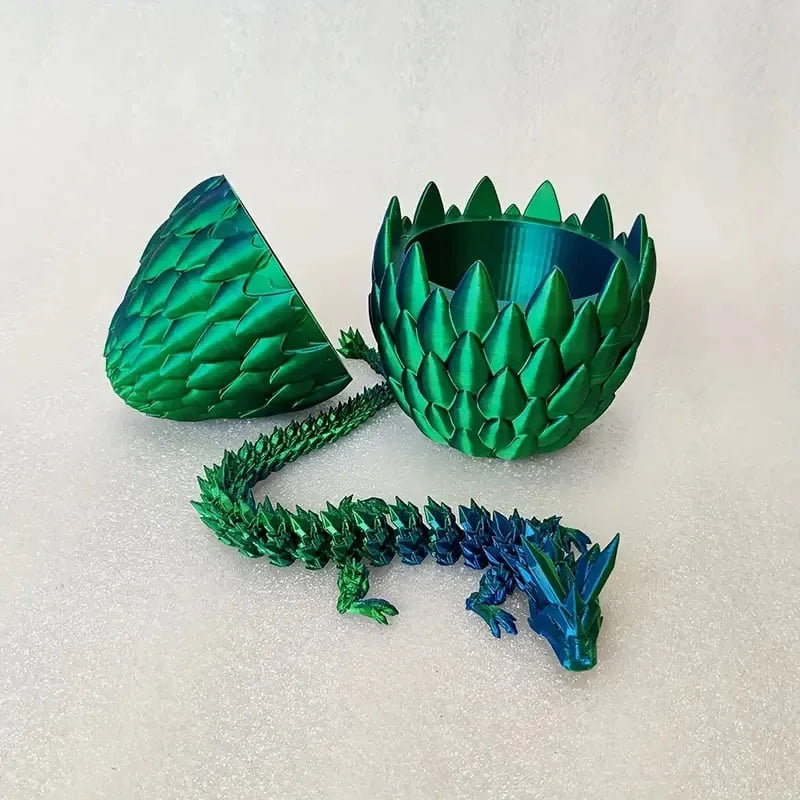 Dragy™ - 3D-gedruckter, gelenkiger Kristalldrache