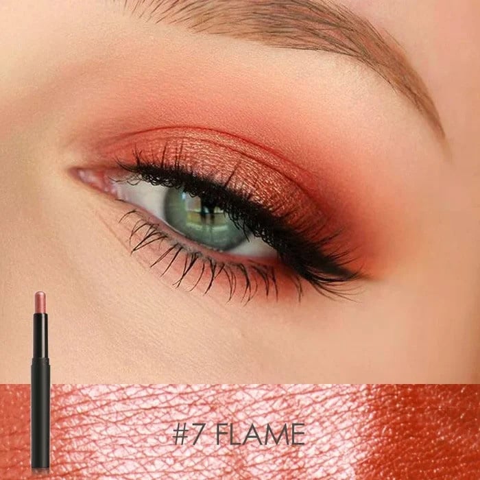 2-in-1 Lidschatten Eyeliner Stift für Damen | Wasserfest & Wischfest | Hypoallergen, Aufbaubar, Kein Primer nötig 7