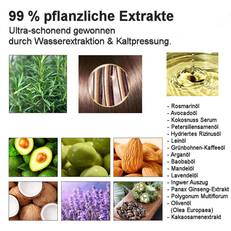1+1 Gratis | NaturalGlow – Haaröl für dickeres und gesünderes Haar