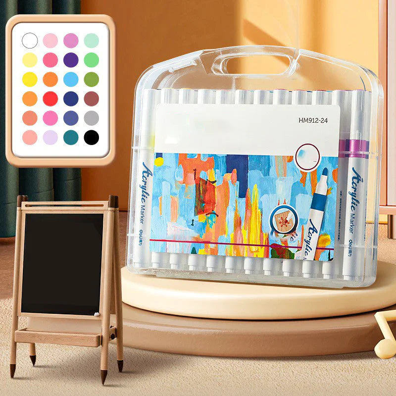 AcrylMark™ - Leuchtende Acrylmarker für kreative Kinder