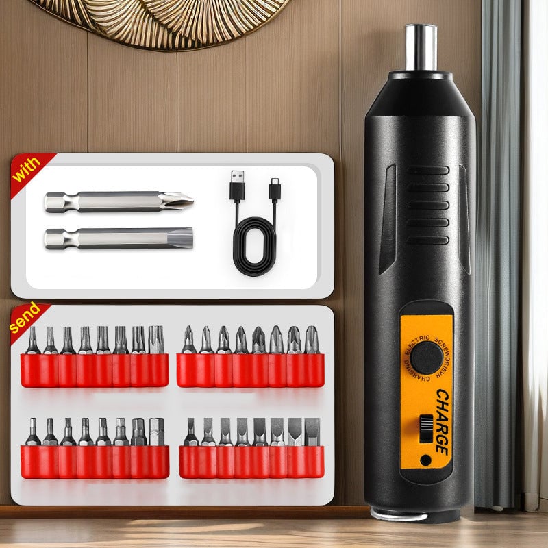 PortaScrewer™ – Wiederaufladbarer elektrischer Schraubendreher-Set