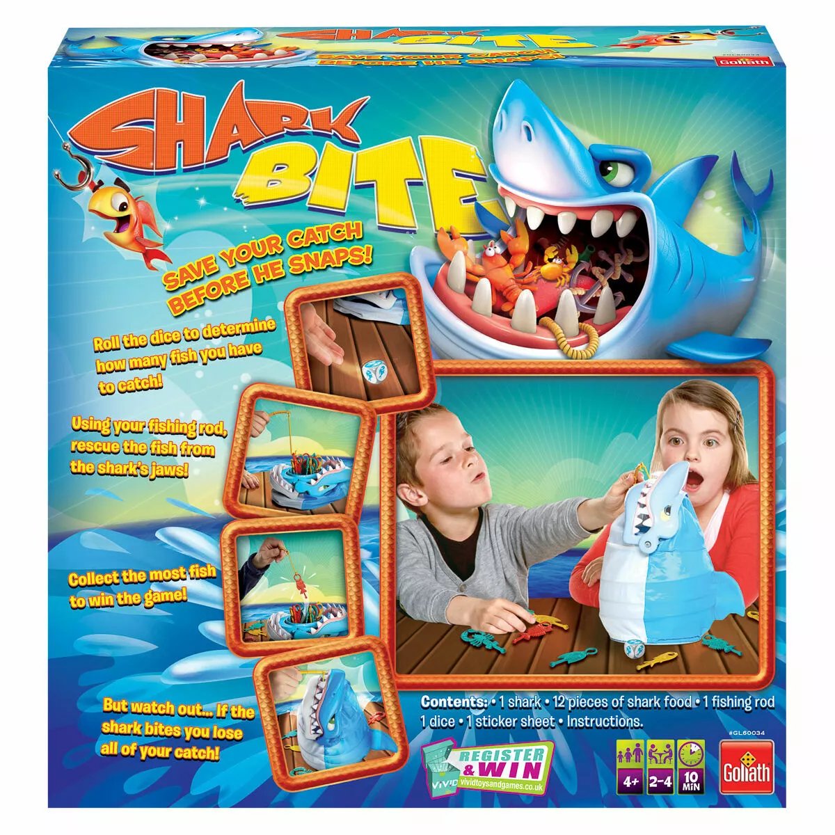 SharkHappy™ – Familien-Spiel Shark Bite