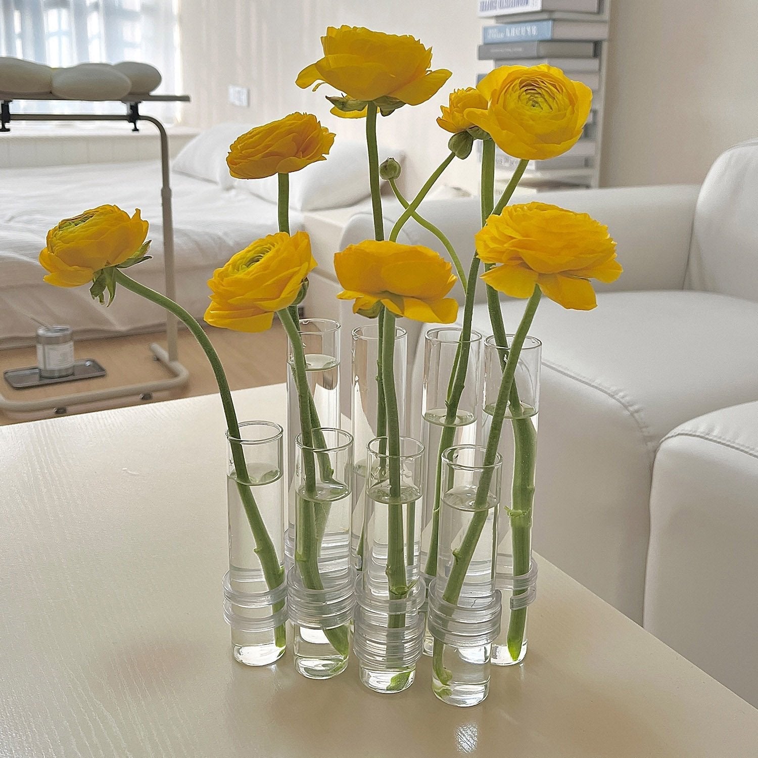 FlowerFasy™ – Flexible, aufklappbare Blumenvase für DIY-Blumendisplays