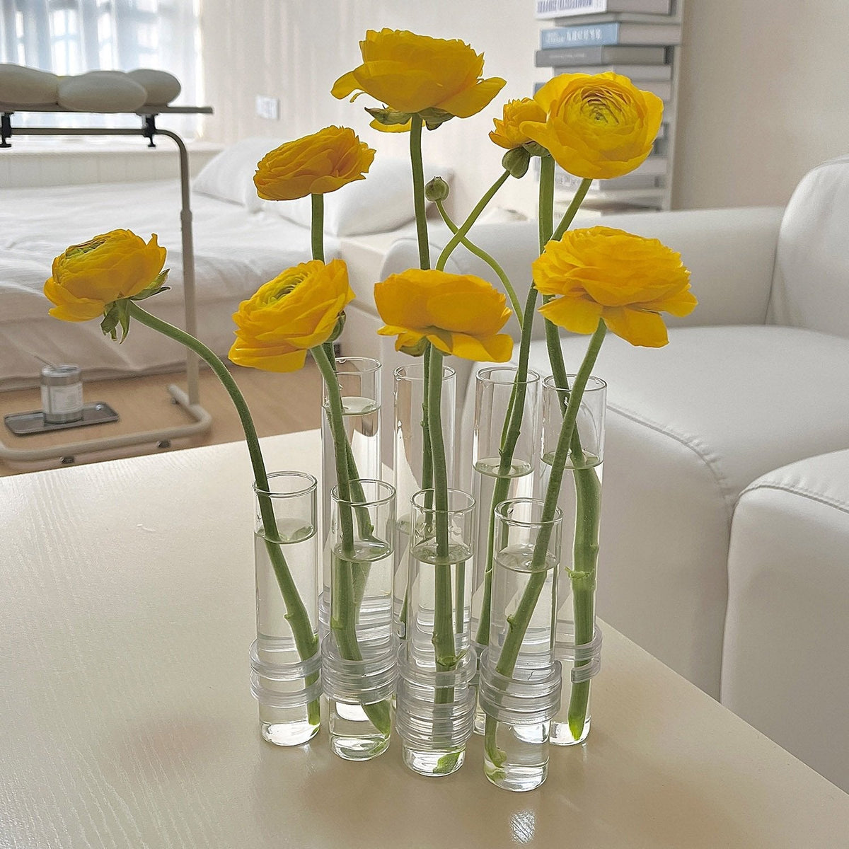 FlowerFasy™ – Flexible, aufklappbare Blumenvase für DIY-Blumendisplays