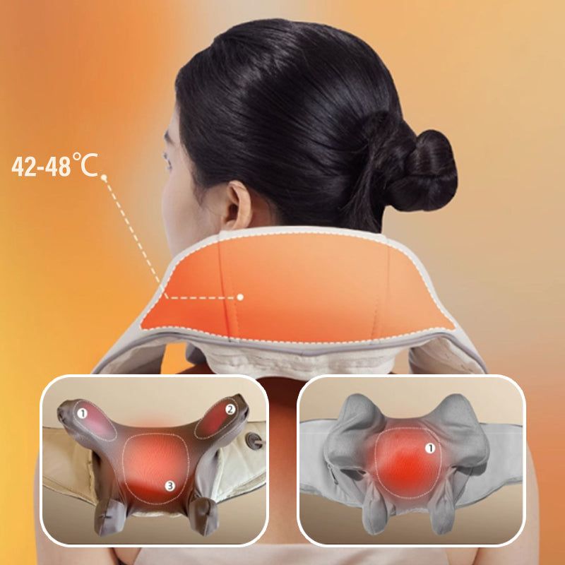 StressReliever™ – Tiefenwärme-Nacken- und Schultermassagegerät