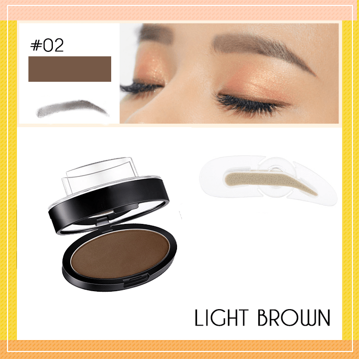 BrowLock™ - Verstellbarer Perfekt-Augenbrauen-Stempel
