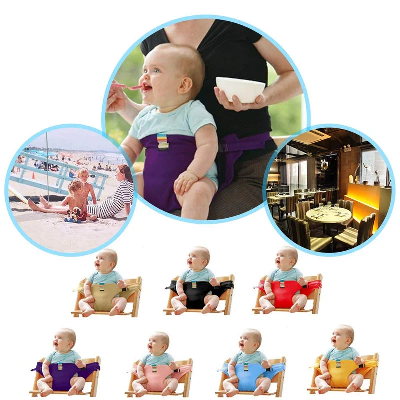 SeatCare™ – Tragbarer Babystuhl-Gurt für sicheres und bequemes Füttern