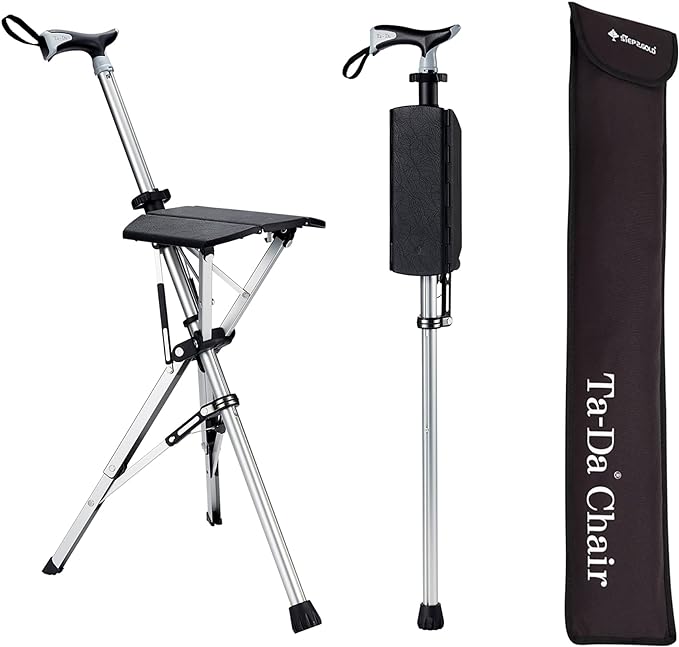 TaDa™ – Ein Sitzstock mit eingebautem Komfort für überall