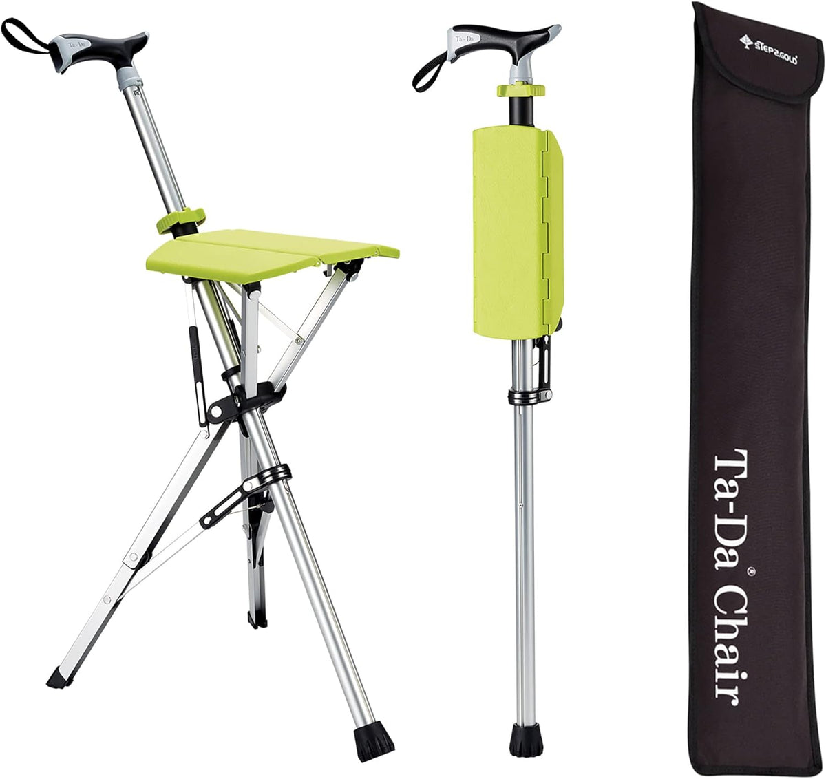 TaDa™ – Ein Sitzstock mit eingebautem Komfort für überall