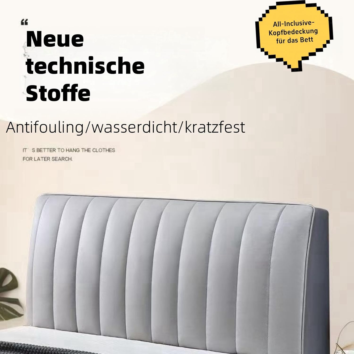 BoardCover™ – Kopfteilbezug – Schützt und Verleiht Ihrem Schlafzimmer Stil