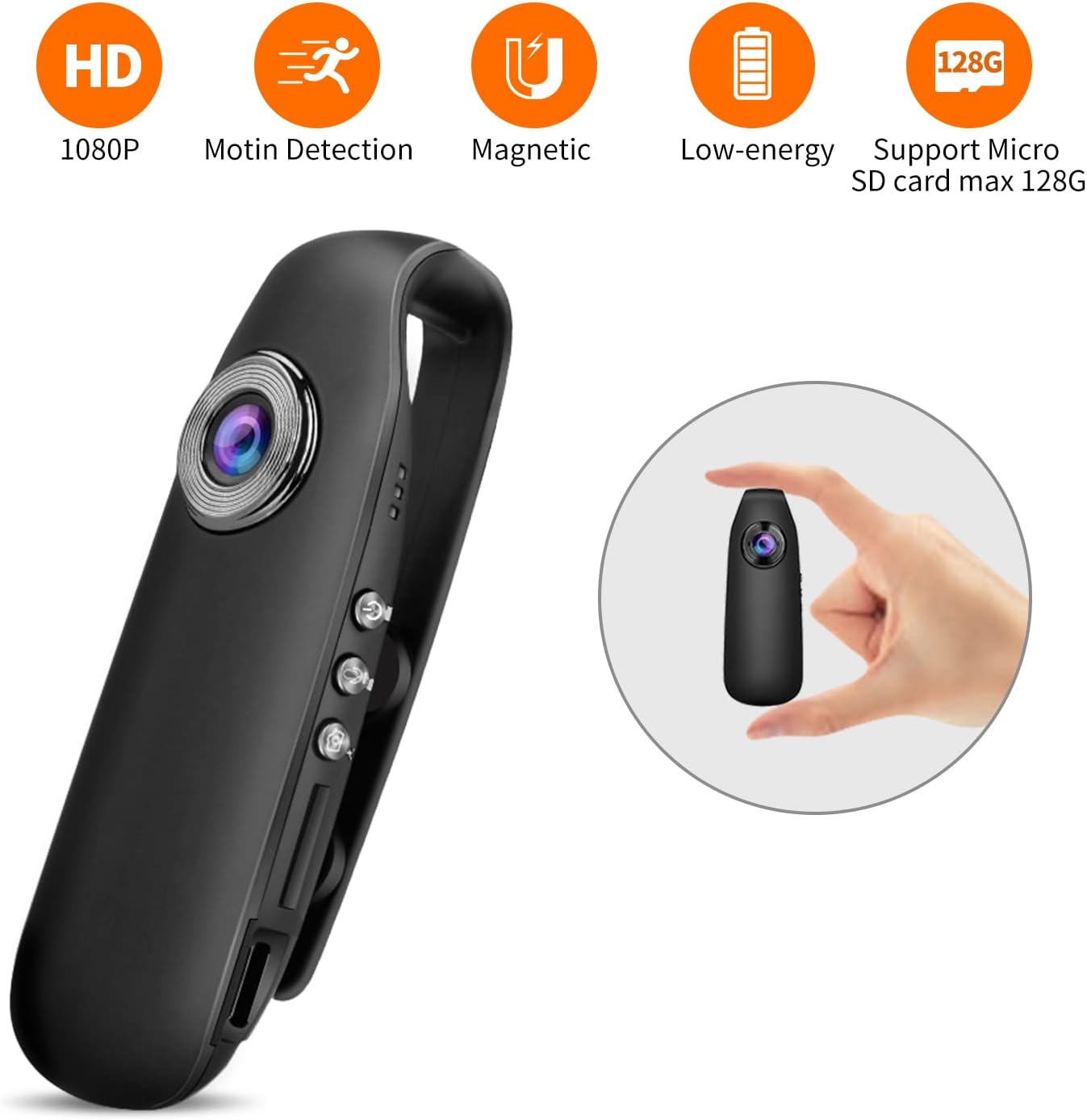 CamSnapper™ – Tragbare Mini-HD-Kamera