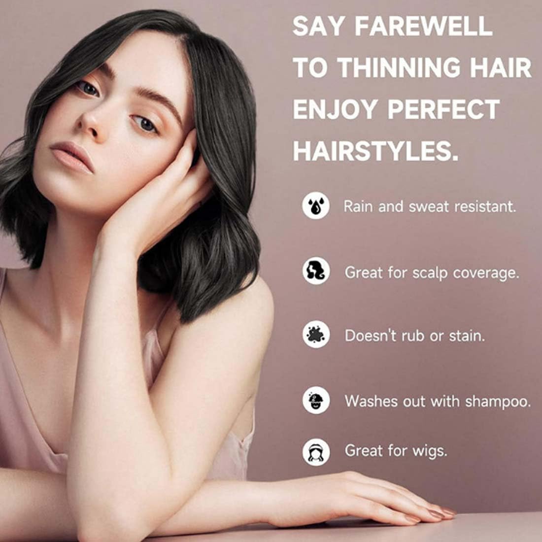 HairShader™ - Sofortiger Ansatz- und  Haar-Concealer