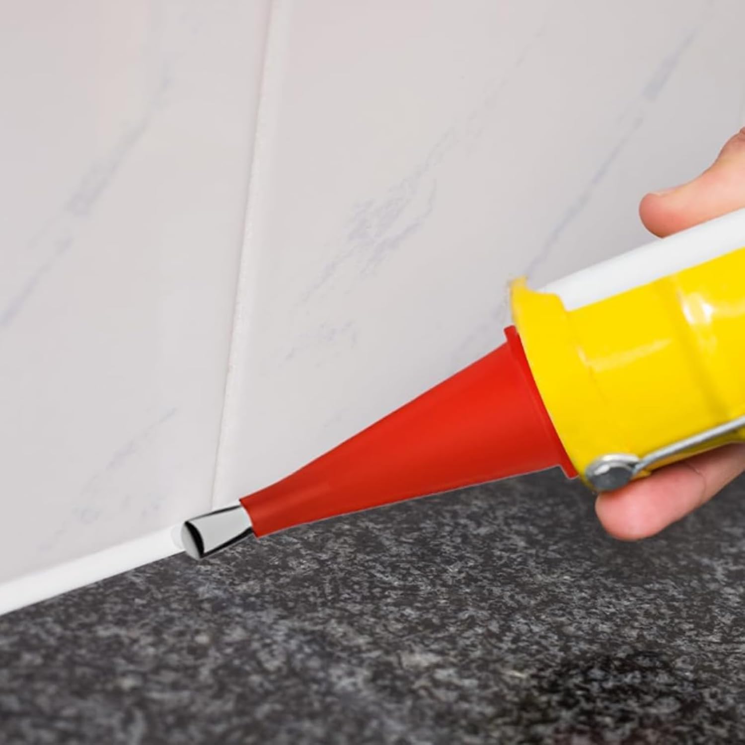 CaulkerPro™ – Universelles integriertes Gummidüsen-Werkzeugset