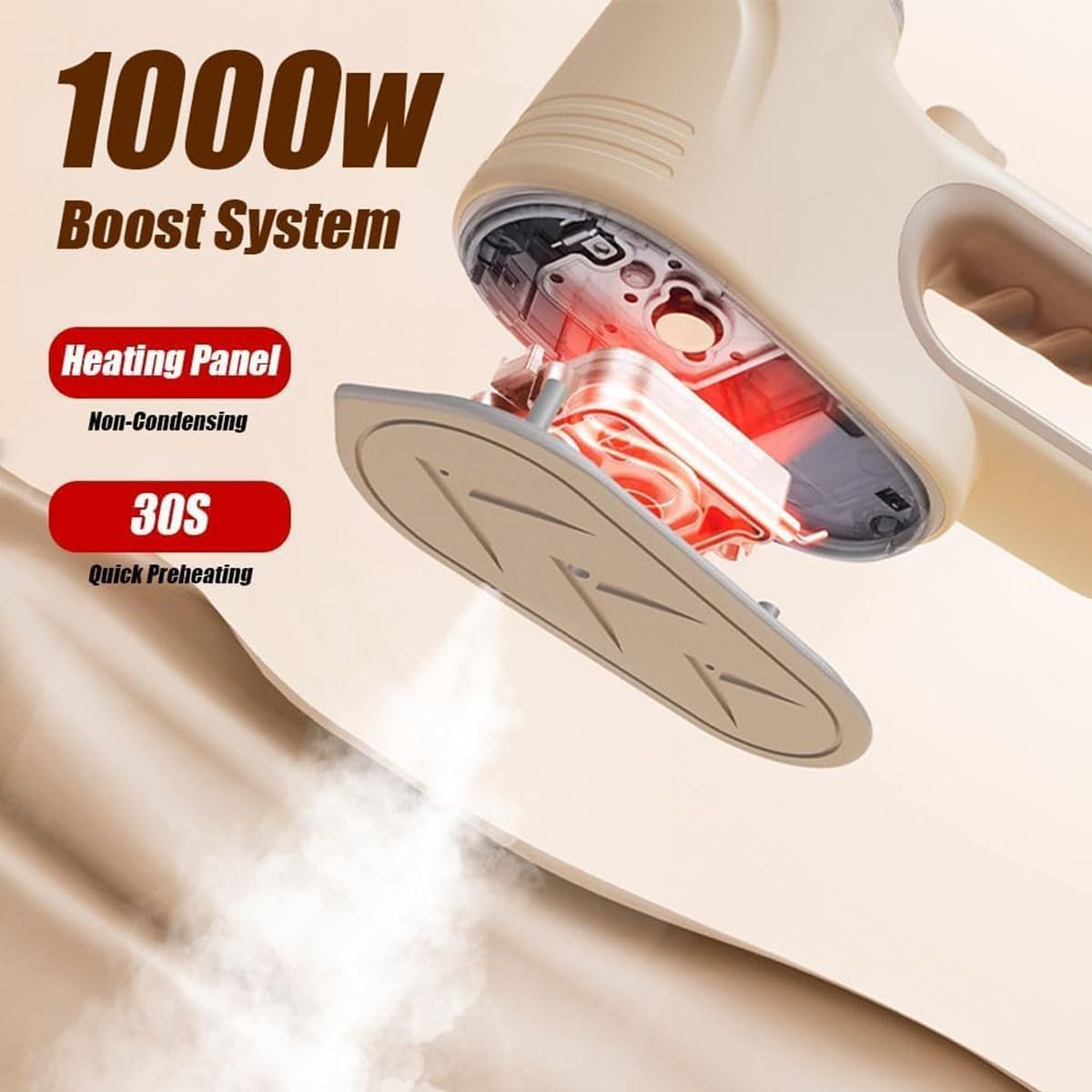 SteamTurbo™ – Dampfreiniger – 2-in-1-Dampfgerät