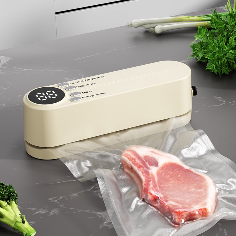 Kabelloses Mini-Vakuumiergerät Akkubetrieben für Sous-Vide 1