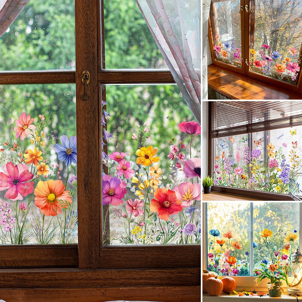 1+1 Gratis | FlowerSticky™ - Fenstersticker